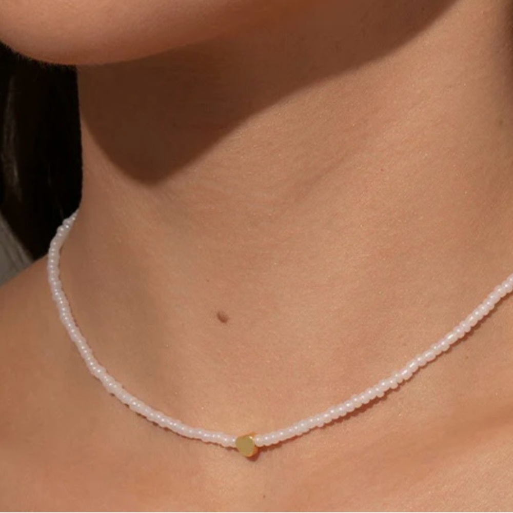 NEW Uncommon James With Love Beaded Necklace.